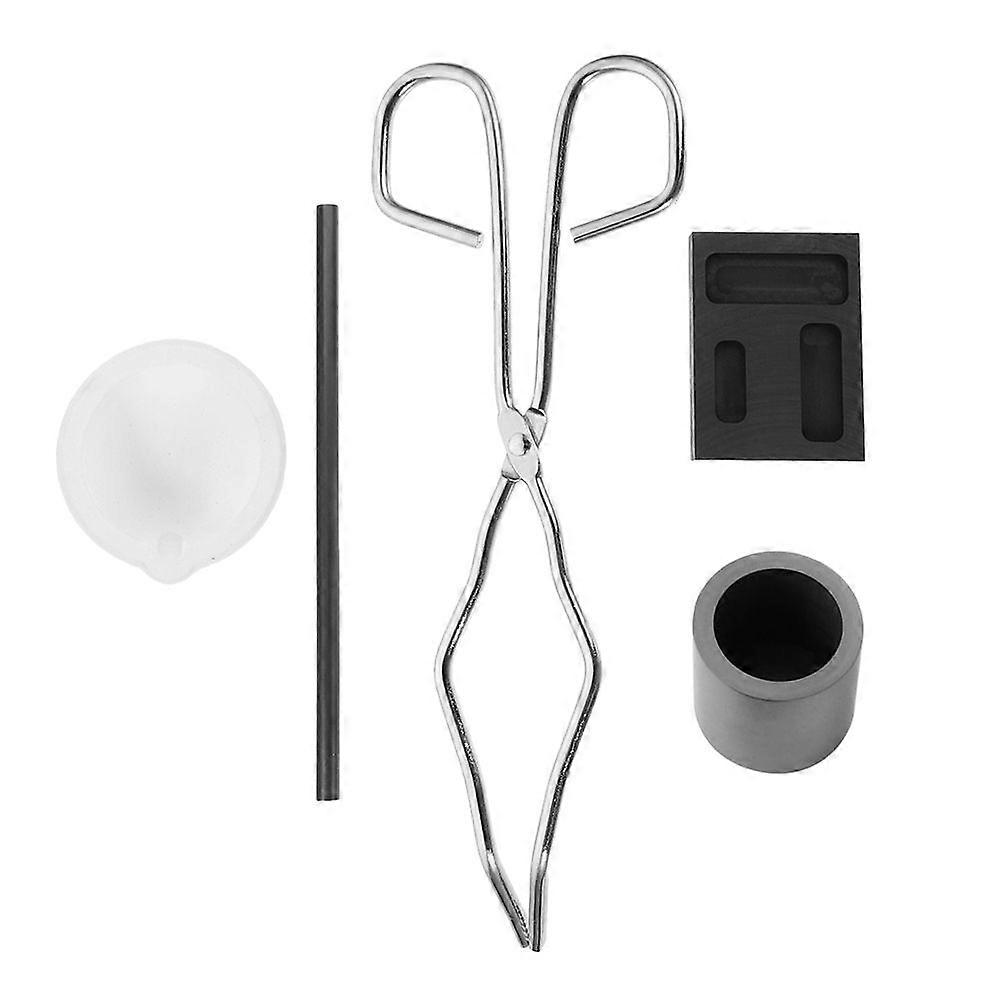 1 Set Ingot Mold Casting Kit Graphite Torch Melting Casting Kit Casting Ingot Tool