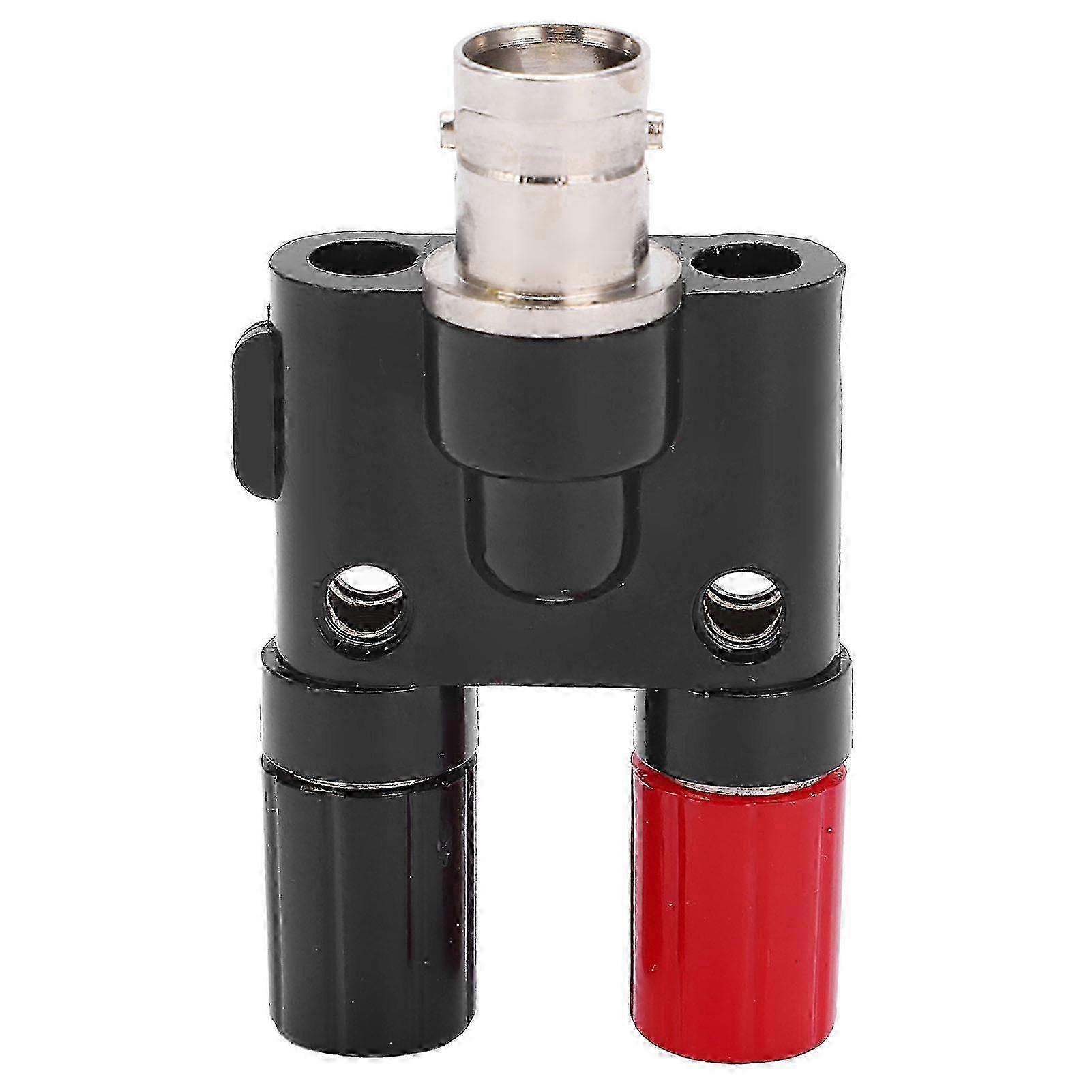 BNC Female to 4mm Parallel Binding Post Adapter Connector for Electrical Test Equipment