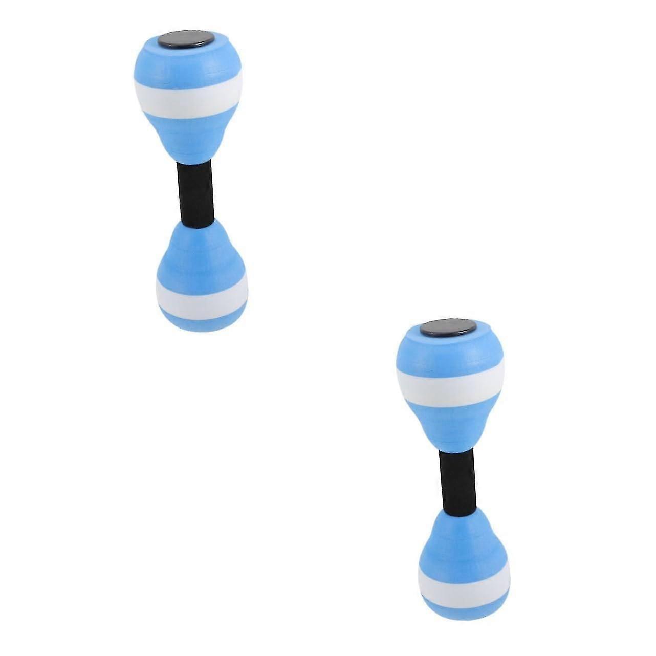 Water Dumbbells 2 Pairs Adjustable EVA Swimming Pool Weights for Water Fitness & Pool Training Exercises