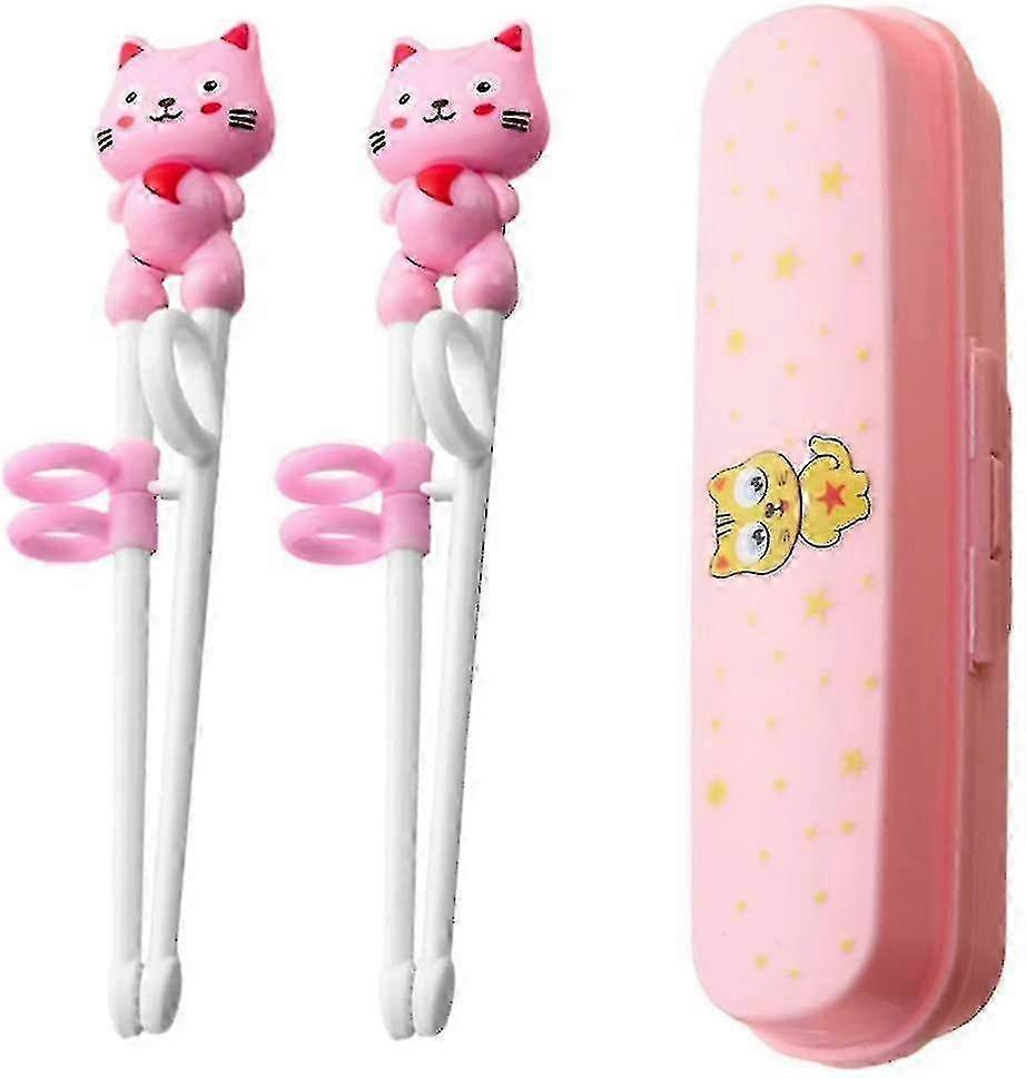 Children Chopsticks Helpers Left-handed Chopsticks Training 2 Pairs