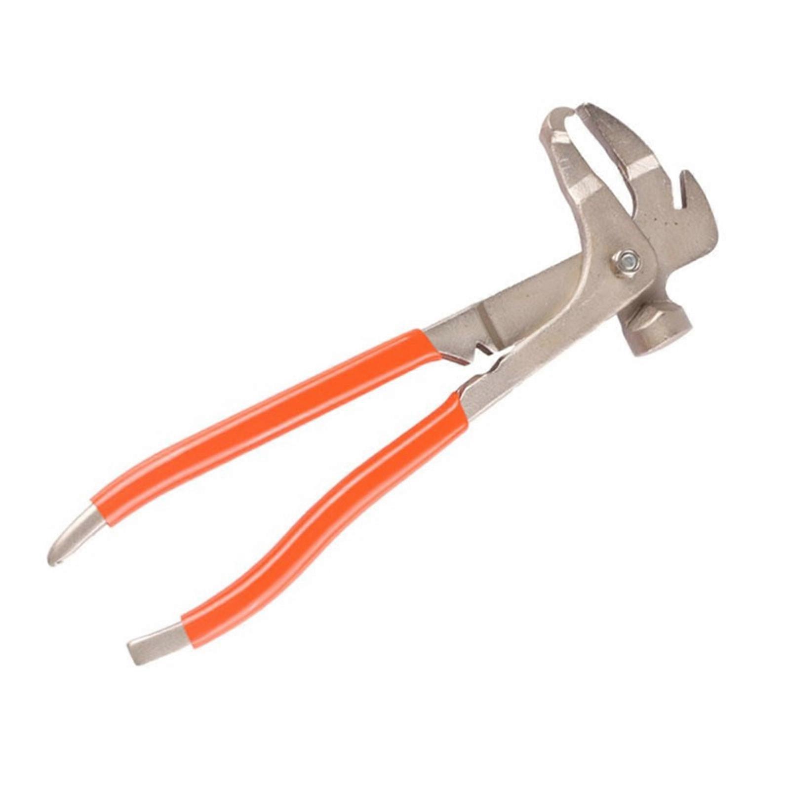 Heavy Duty Tire Service Pliers Featuring Ergonomic Handle Suitable For Extended Use In Professional Vehicle Maintenance Multicolor