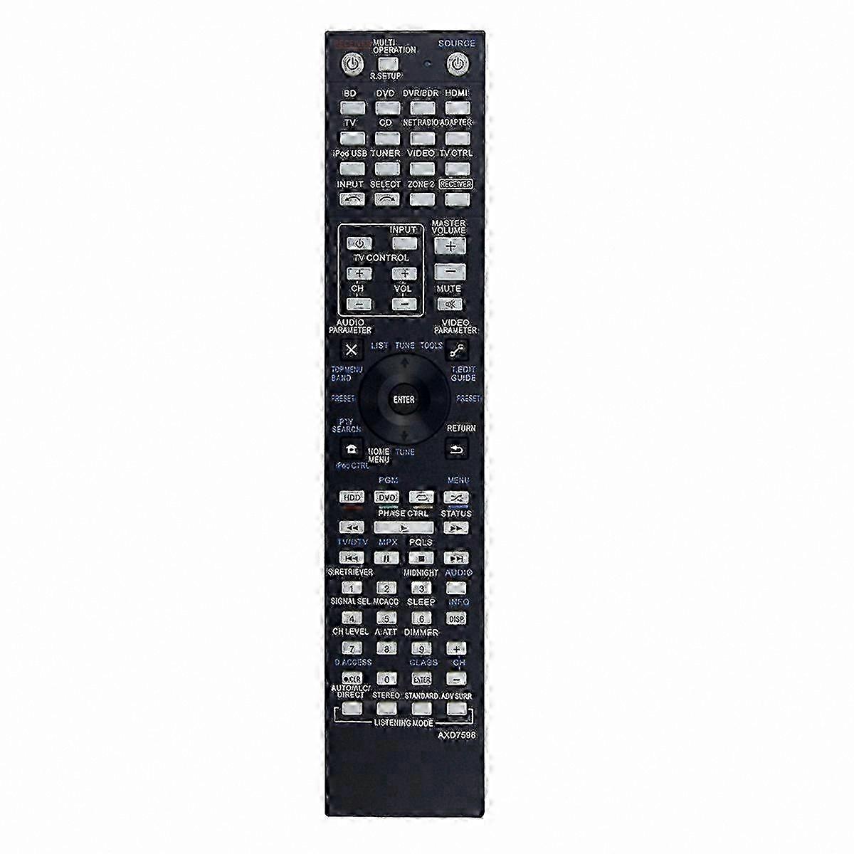Remote Control for AXD7725 VSX-72TXV Receiver Replacement