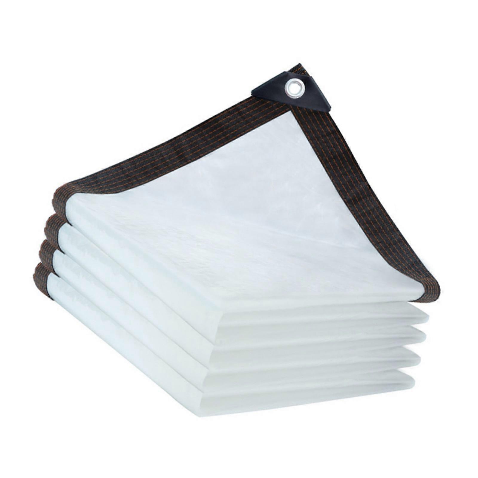 Thickened PVC Outdoor Animal Enclosure Tarp Triangular Reinforcement Design Thermal Insulation For Winter Use  3X5