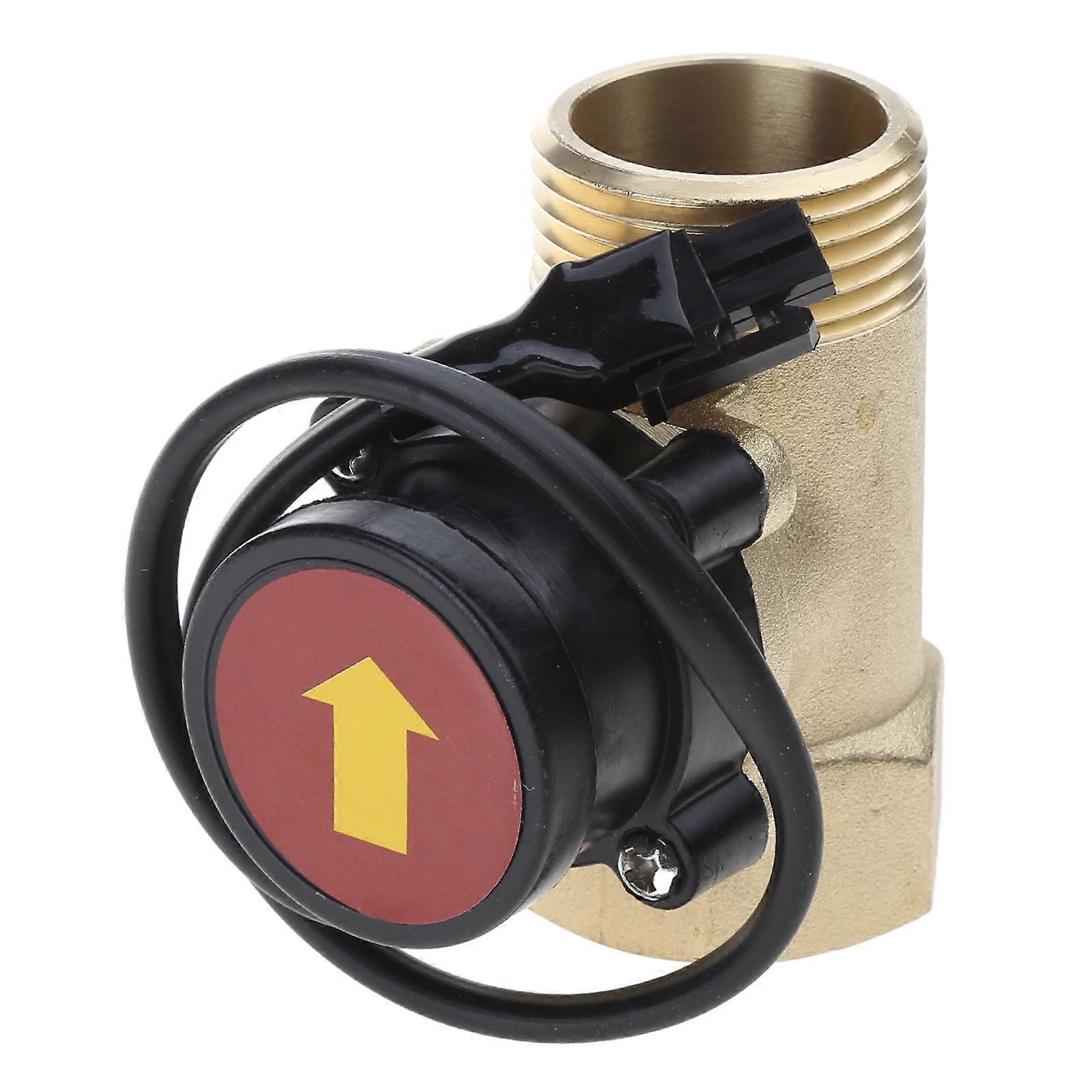 Sensor Water Pump Flow Switch 1 Inch Magnetic Automatic Control Pump Switch with G1 Thread 200W Copper Water Pump Switch Multicolor