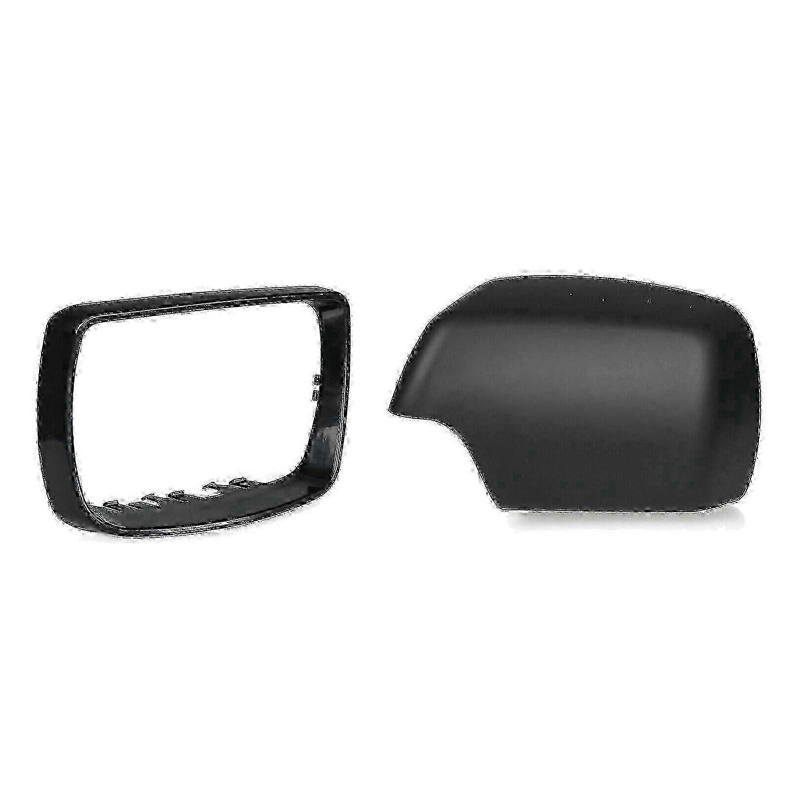for - E53 X5 2000 2001 2002 2003 2004 2005 2006 Left Driver Side Rear View Mirror Cover Cap + Trim_c*
