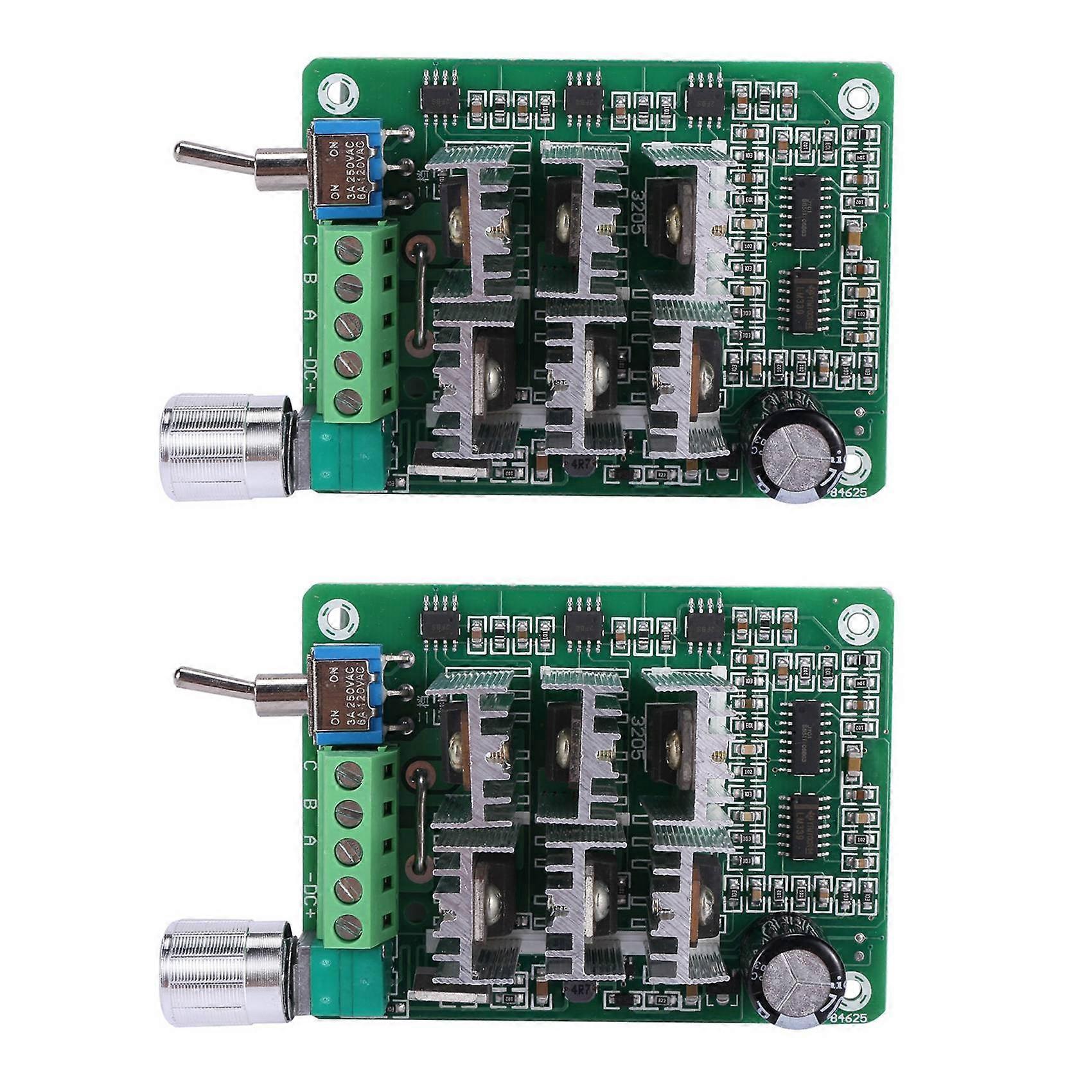 2X BLDC Three-Phase Sensorless Brushless Motor Speed Controller Fan Drive DC 5-36V