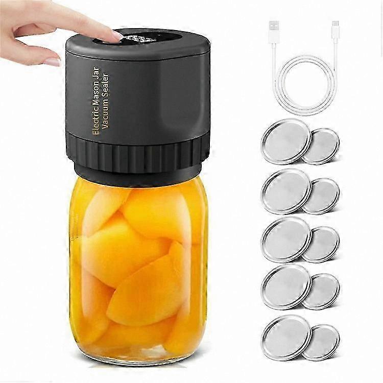 Automatic Vacuum Sealer for Mason Jars with Electric Operation