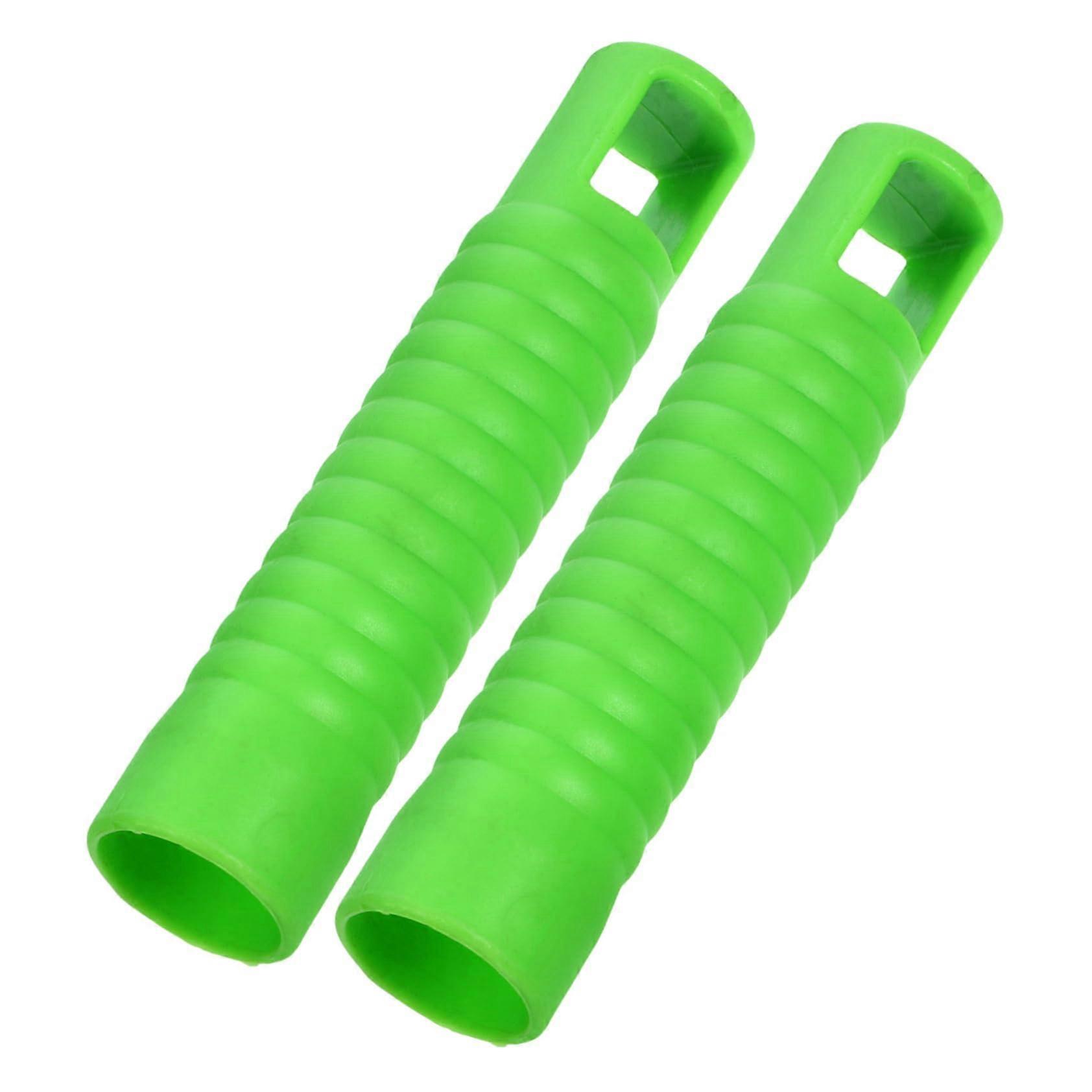 2 Pack Mop Handle Grip Replacement Ergonomic End Caps for Broom and Dustpan Poles Easy Install