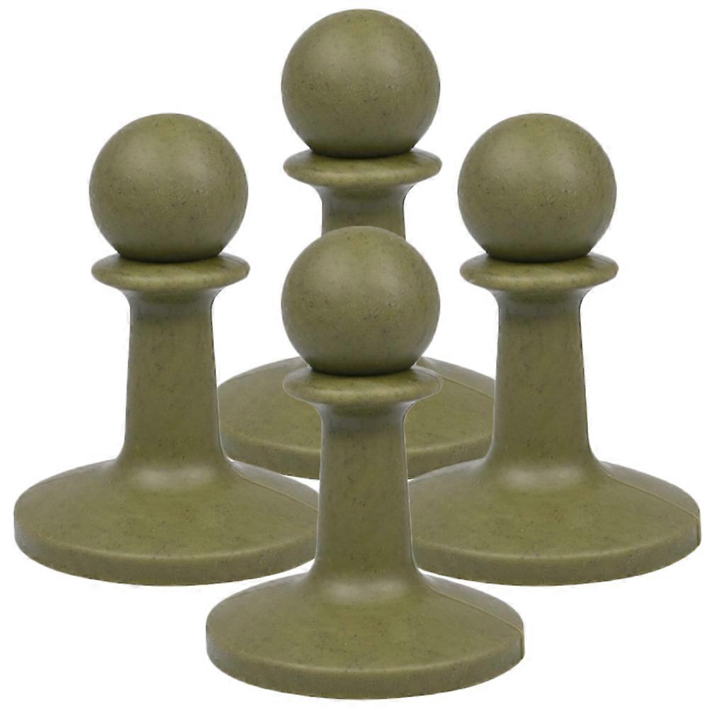 Protective Cap for Outdoor Use 8Pcs Anti-Thunder Tent Hat