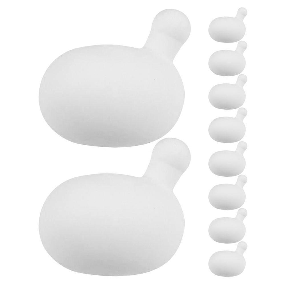 Accessory with Elastic Bubble Insert for Decompression Ideal for Decoration White Rubber