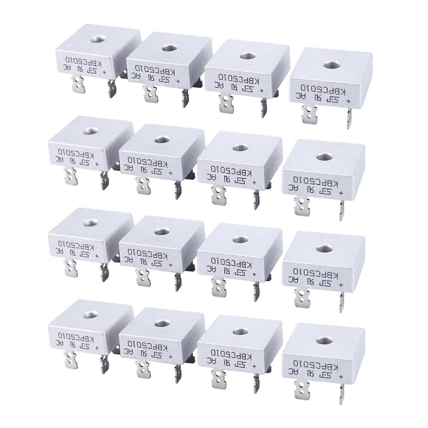 16X 50A 1000V Metal Case Single Phases Diode Bridge Rectifier KBPC5010