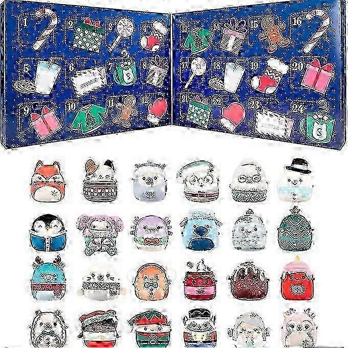 24 Micromallows Holiday Advent Calendar, 2025 Squishmallows Advent Calendar