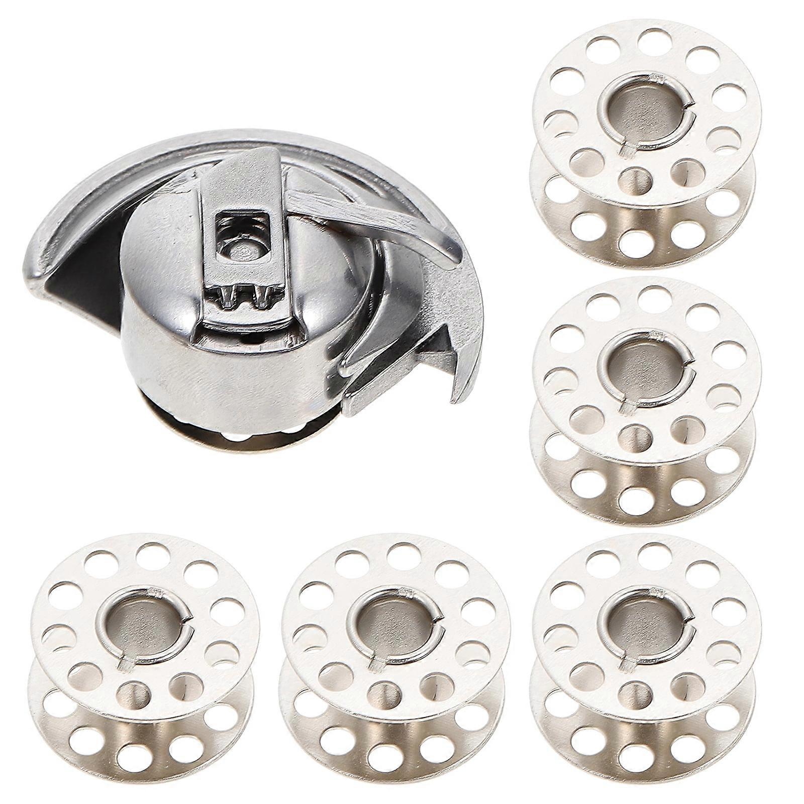 Bobbin Case Core Shuttle Hook Embroidery Threads Sewing Machine Cases Spools Bobbins Organizer Accessories Portable