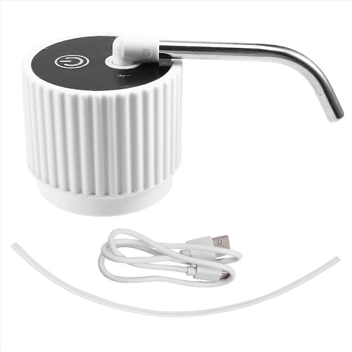 موزع مياه، مضخة مياه، مضخة زجاجات كهربائية، مضخة مياه صغيرة، موزع مياه أوتوماتيكي منزلي قابل للطي، أبيض