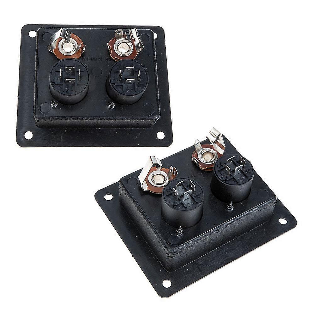Speaker Box Terminal Connector for Versatile Wiring 2Pcs Square Binding Posts