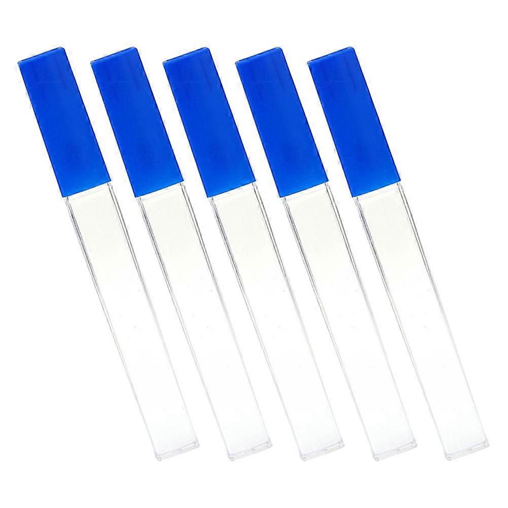 Transparent Thermometer Safe Carrier for Storage Use with 5Pcs Tubes