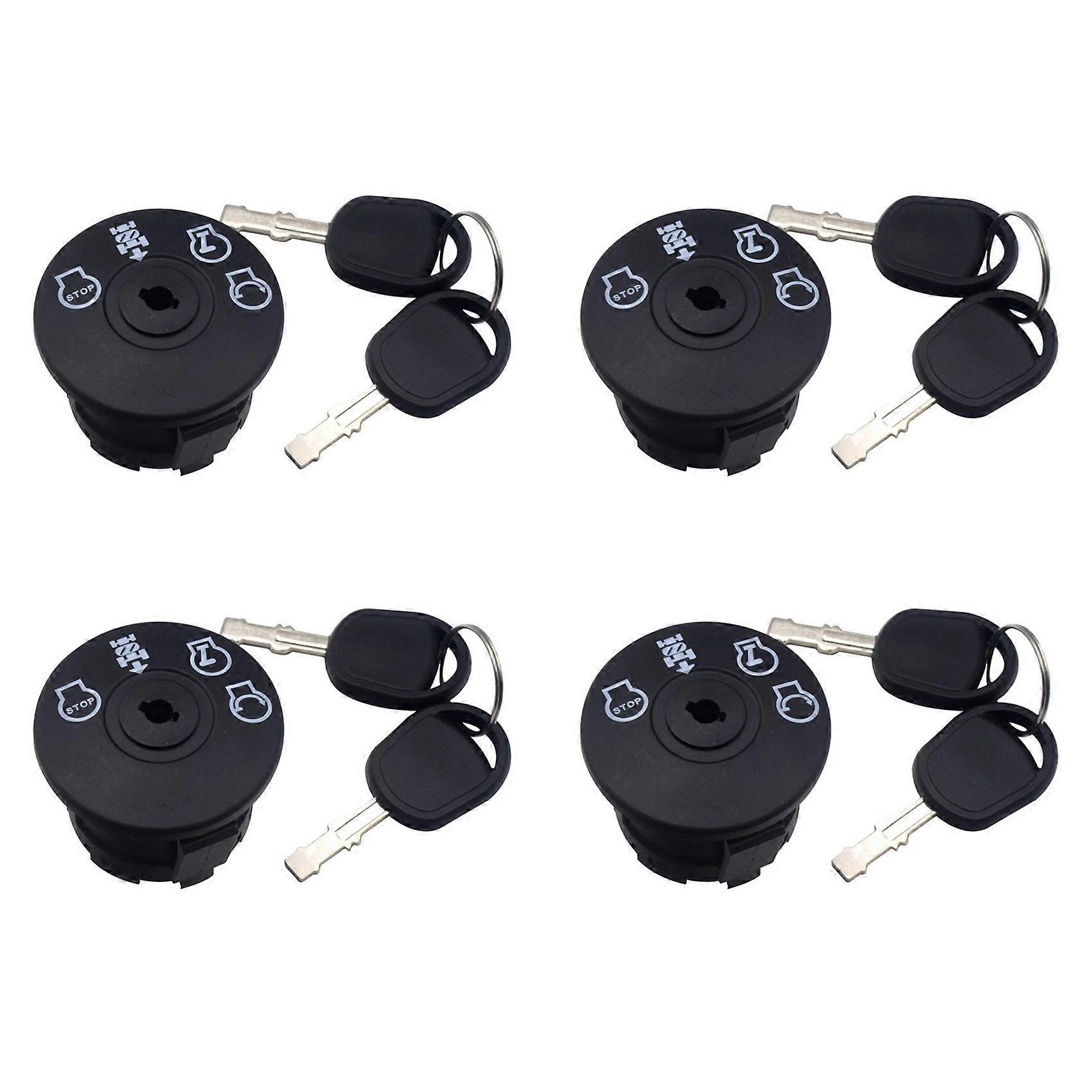 4X Ignition Switch 4 Position with Key for Riding Lawn Mower Tractor 193350 532193350