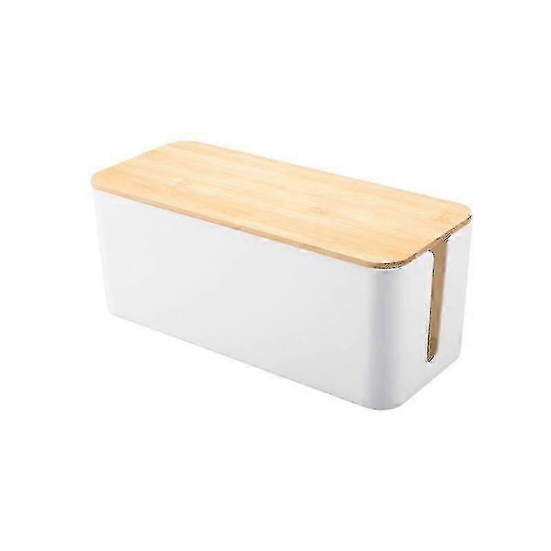 Storage Box Plastic Wire Storage Box Power Board-whiteGOOD