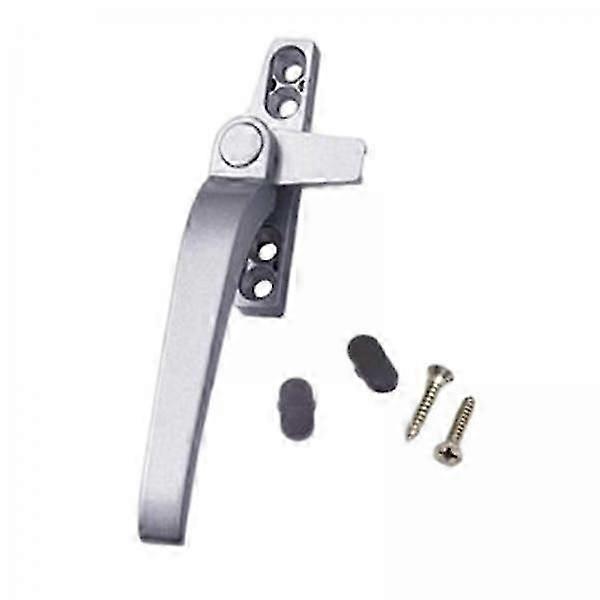 2x Casement Locking Handle, Aluminum Alloy Door Handle with Locks Handle, Window