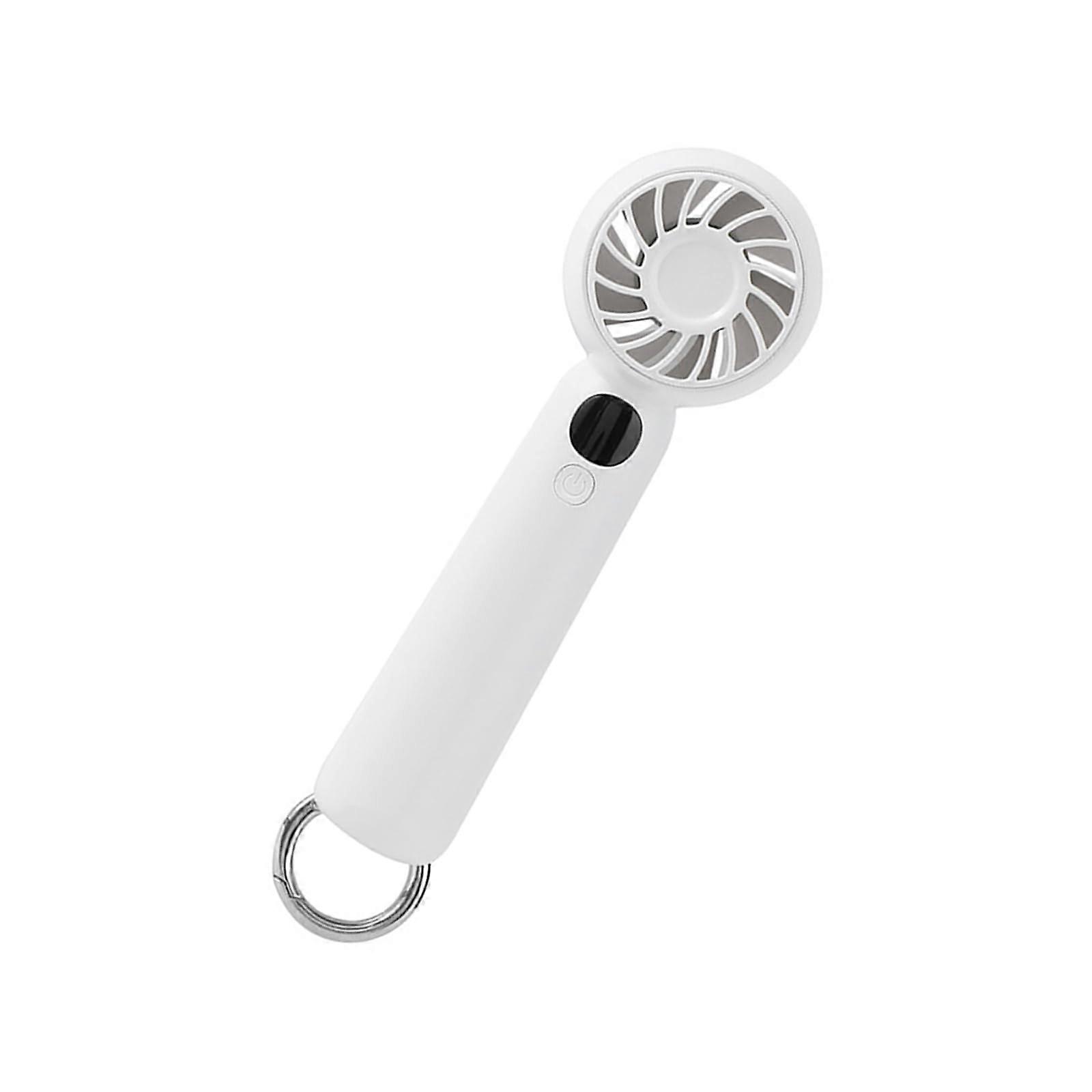 Portable Rechargeable Handheld Cooling Fan with 5Speed Speed Adjustment for Camping