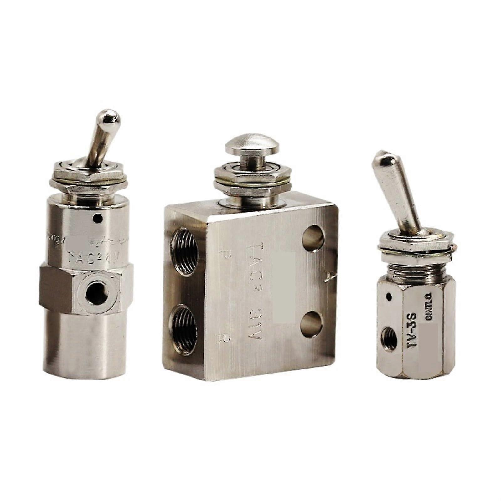 Pneumatic Toggle Valve TAC241V for Quick Manual Air Control and Instant Pressure Exhaust