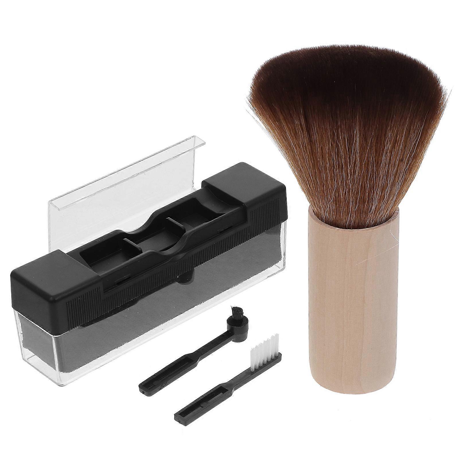 1 Set Turntable Cleaning Tools Anti Static Vinyl Brush Record Cleaning Kit Maintenance Solution