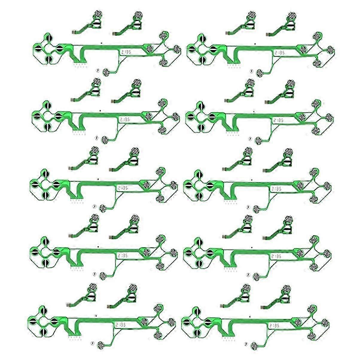 Replace 10PCS V2 Film Controller for Ribbon Conductive Film Button Position Switch Conductive Board