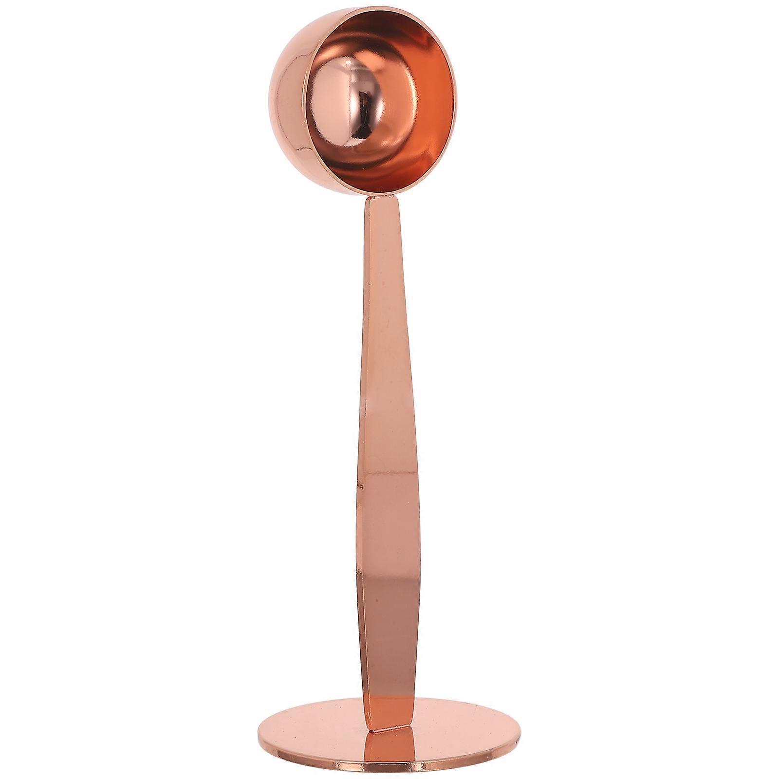 Rose Gold Coffee Scoop Stainless Steel with Tamper for Kitchen Multi Function