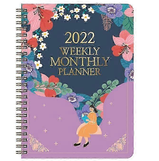 Planner-Weekly & Monthly Planner, 2022 Notepad 26s