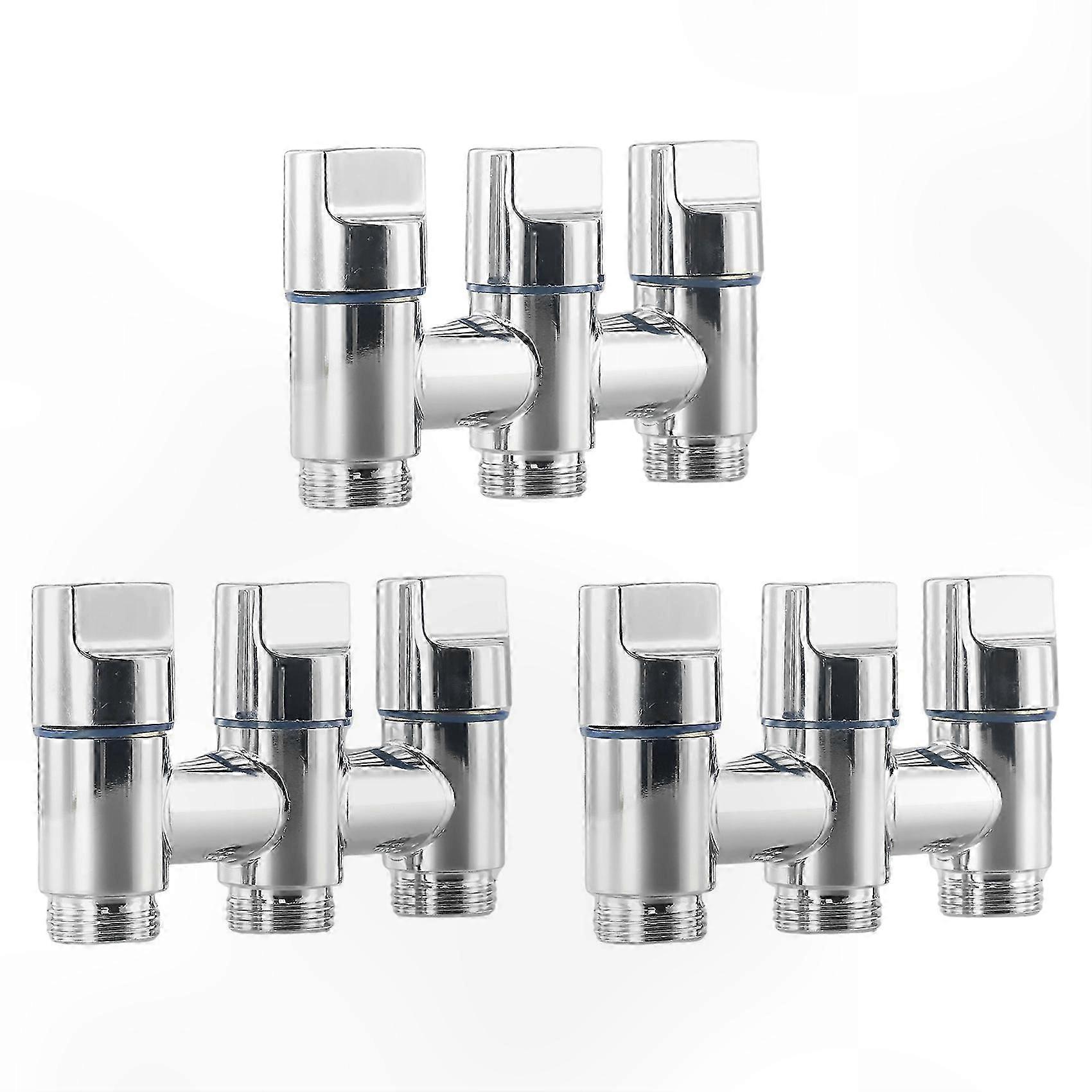 Three-Way Angle Valve for Enhanced Home and Commercial Space Functionality