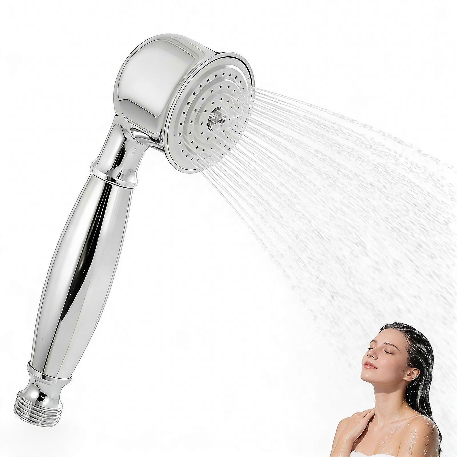 Hand Held Shower Head with Copper Spray Nozzle for Bathroom Use