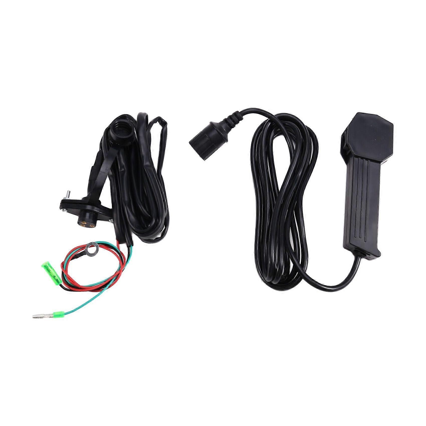 12V HanddHeld Winch Remote Controller with 9ft Cable Electric Manual Waterproof for ATV UTV ATV Winch Remote Control