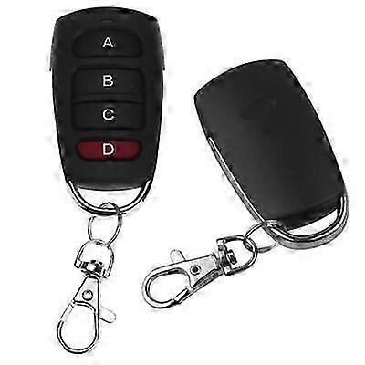 433MHz Universal Garage Door Remote Control with Fast Cloning and Wide Chip Compatibility