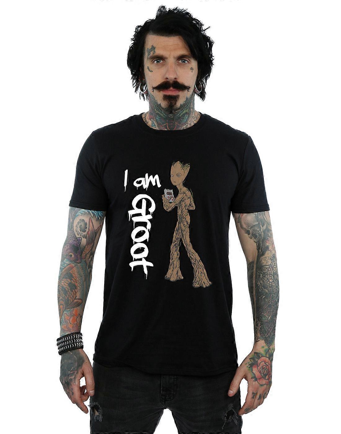 Marvel Avengers Infinity sodan Graffiti Groot t-paita