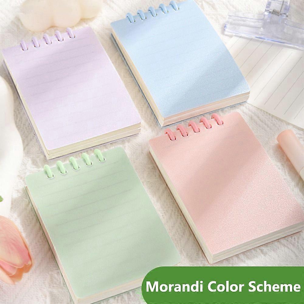 High Quality A7 Pocket Notebook 80Sheets Loose-leaf Notepad Horizontal Line Inner Page Square Diary Book Student