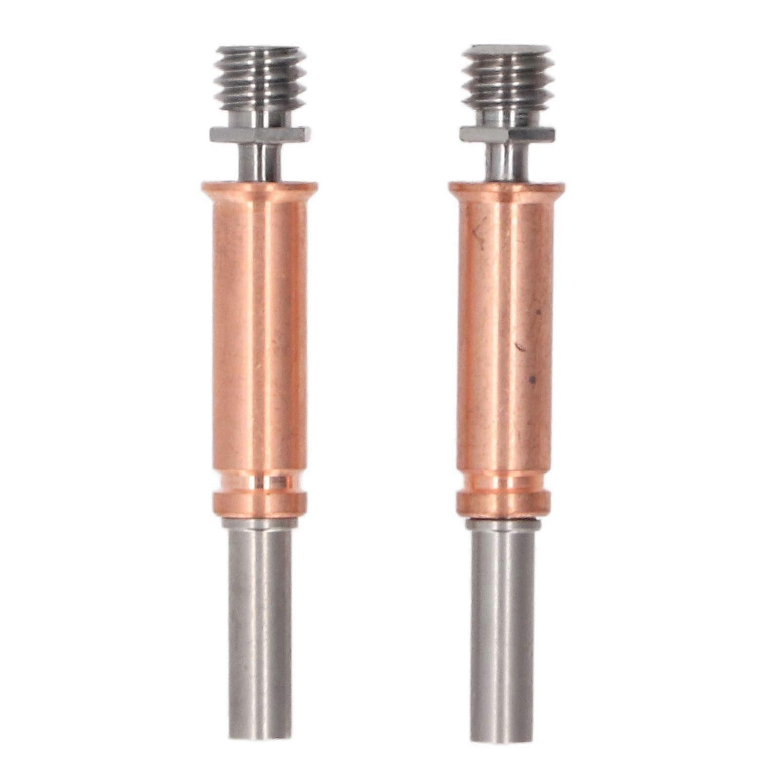 2pcs Bimetal Heatbreak 3D Printer Accessories Titanium Copper  Thermal Insulation for 3 Model