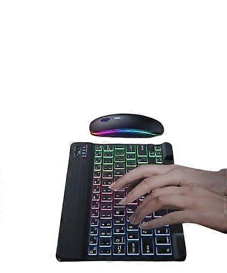 Wireless Keyboard and Mouse Set Ultra Thin and Portable Bluetooth Connection Multi Device Universal Model