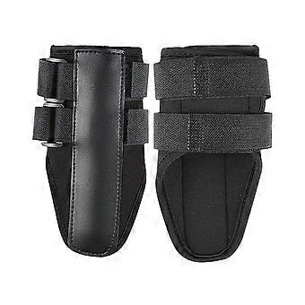 Premium Golf Wrist Support Protector Holder Crafted For Accurate Swing For Training And Competition Use Less Fatigue  double strap Black