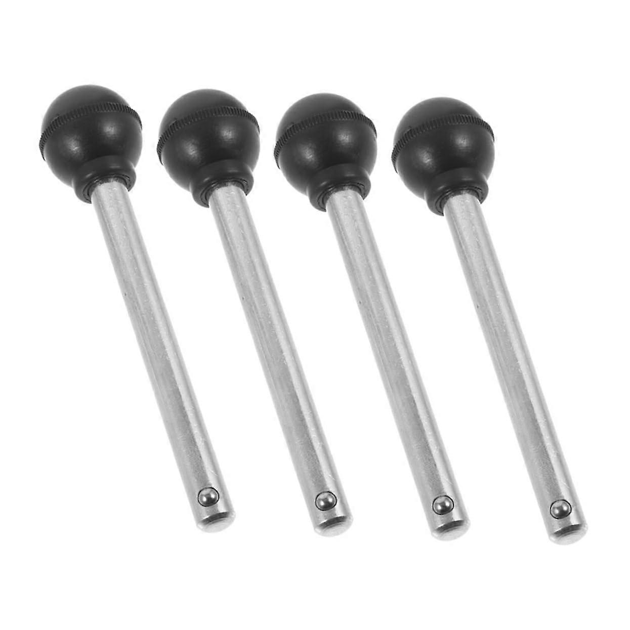 4pcs Gym Weight Stack Pins with Ball Head and Secure Lock for Weight Lifting Equipment