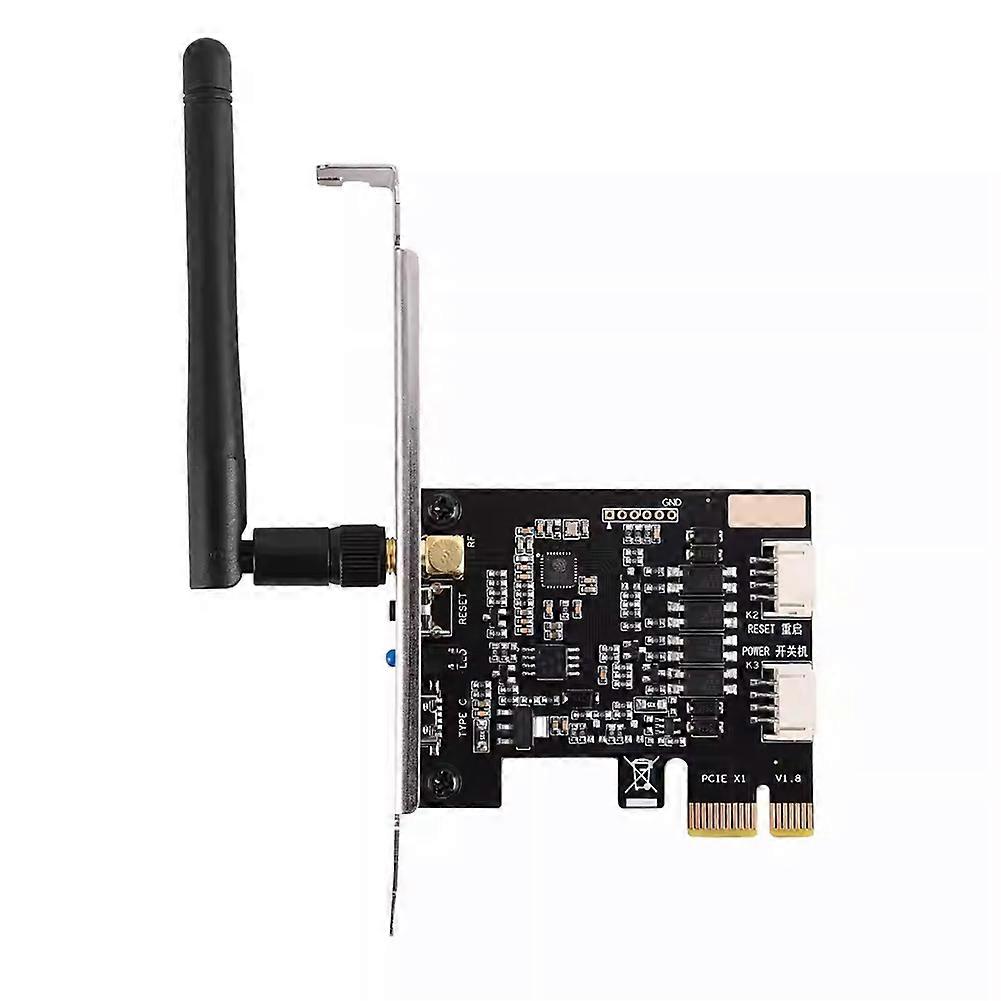 Wifi Computer Power Reset Switch PCIe Remote Boot Startup Card for PC Desktop Computer Support for