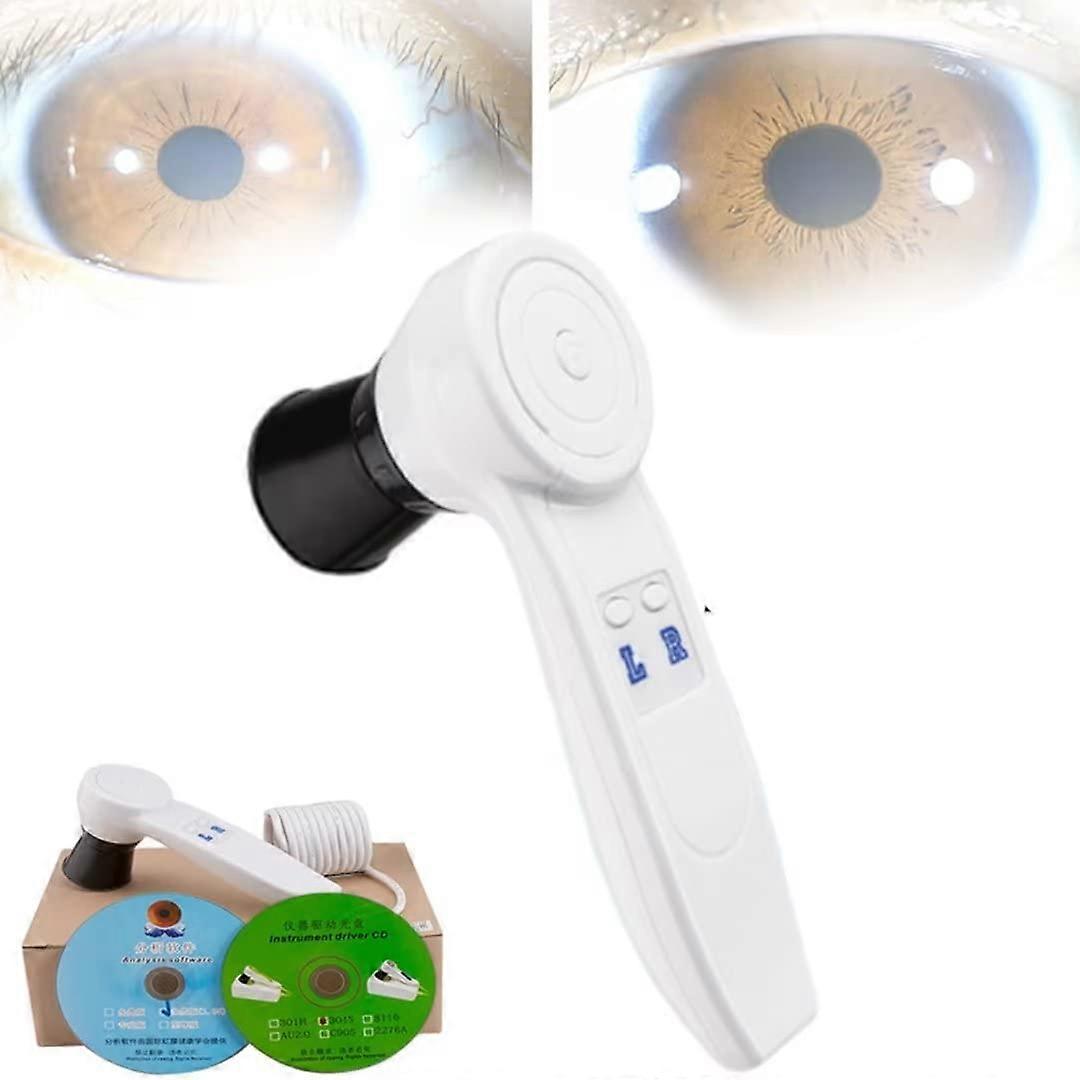 Iris Analysis Camera USB Device with RealTime Imaging and Dual Language Software for Windows