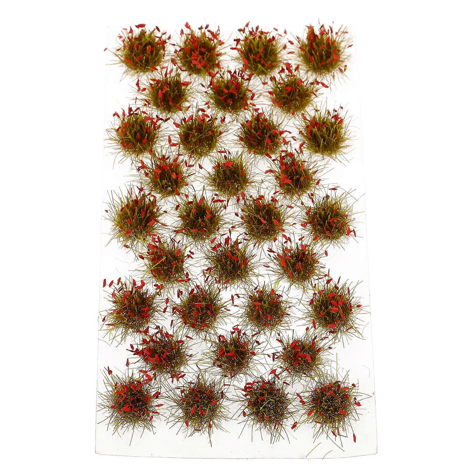 Artificial Grass Cluster Model for Decoration 32Pcs Micro Landscape Sand Table Ornament