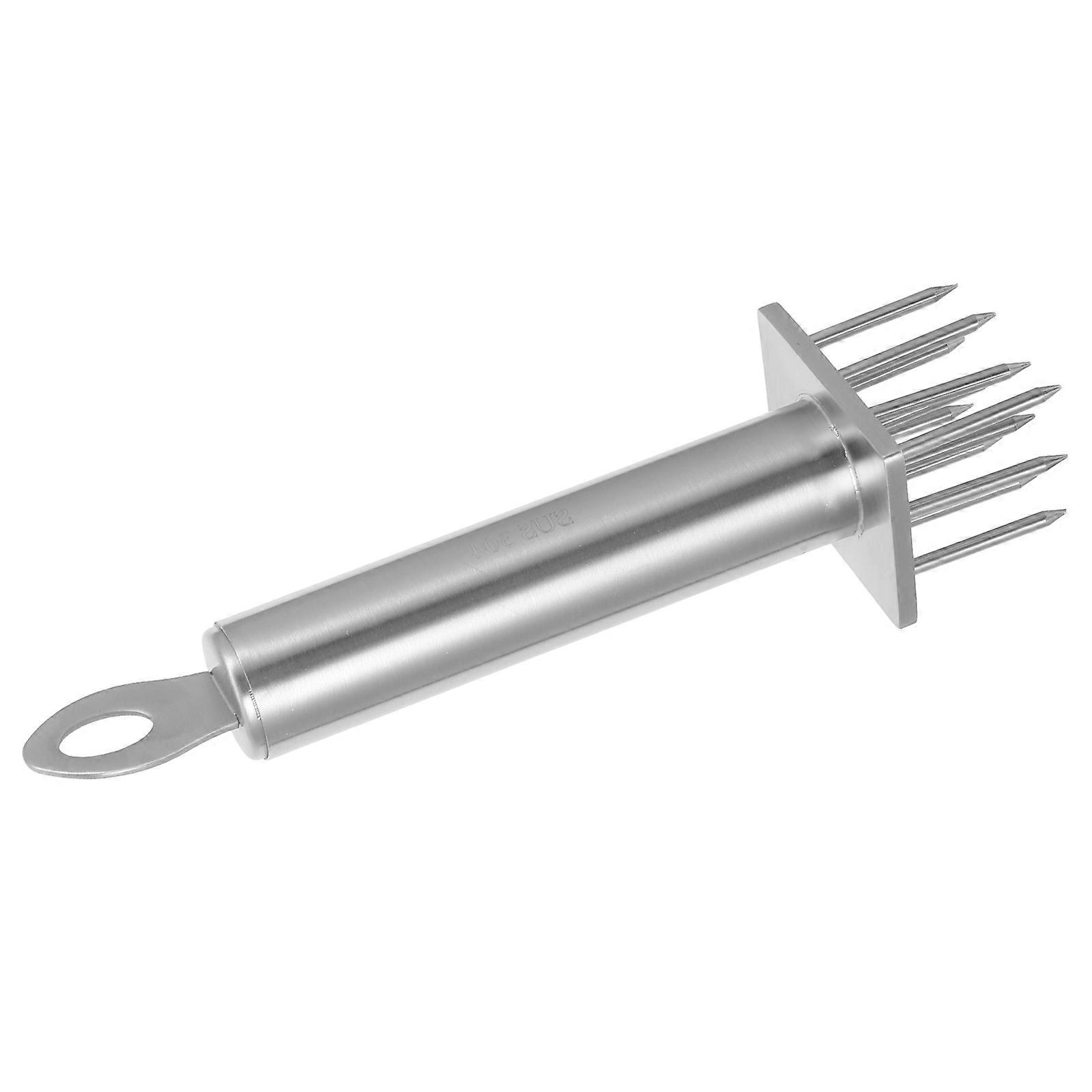 Stainless Steel Needle Meat Tenderizer Mallet for Efficient Tenderizing