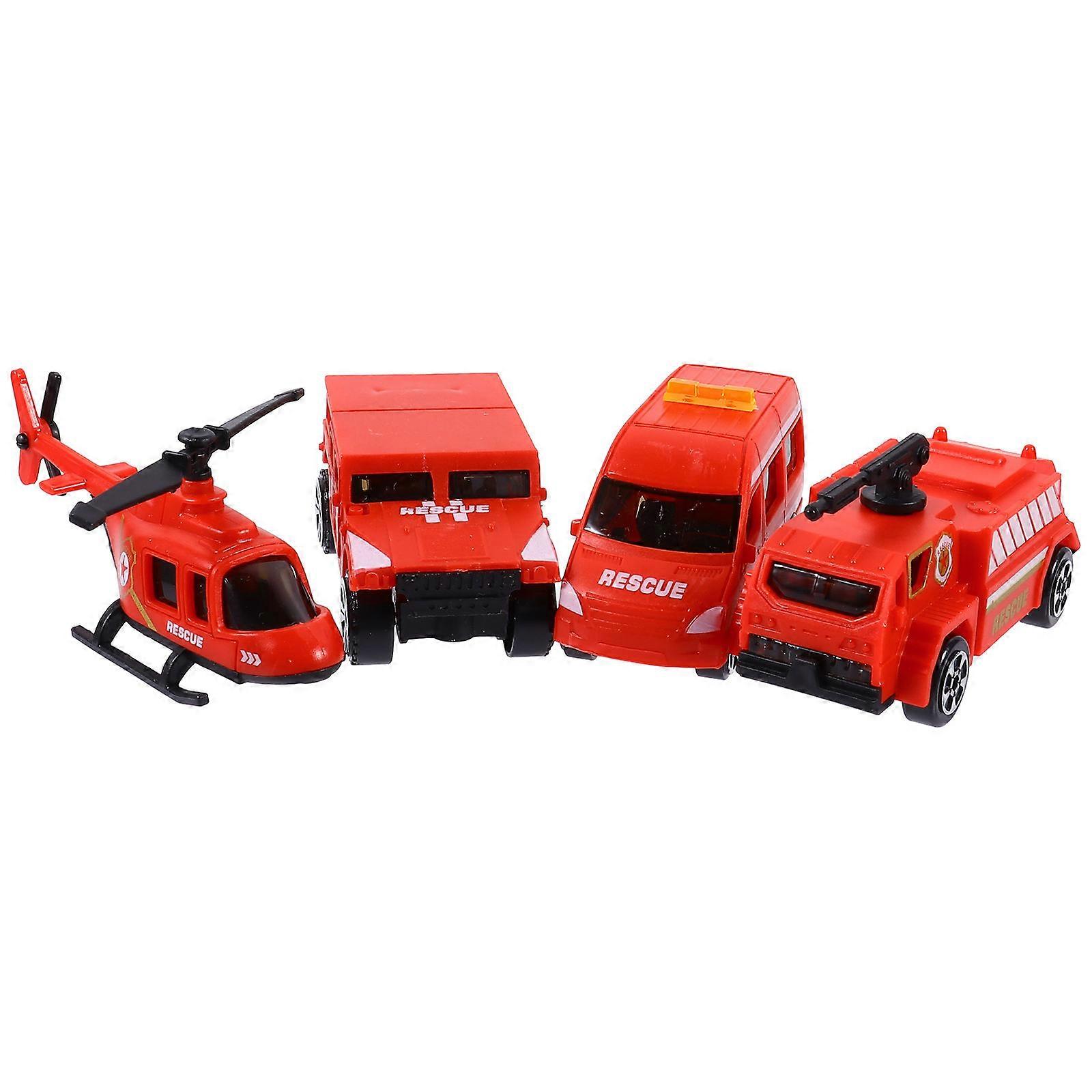 Engineering Car Toy Construction Vehicle Model for Kids 1Set Red ABS Material