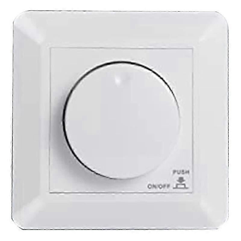 Flush-Mounted Dimmer 5-300W Dimmer Switch LED Phase Control Dimmer For Dimmable LED And Halogen