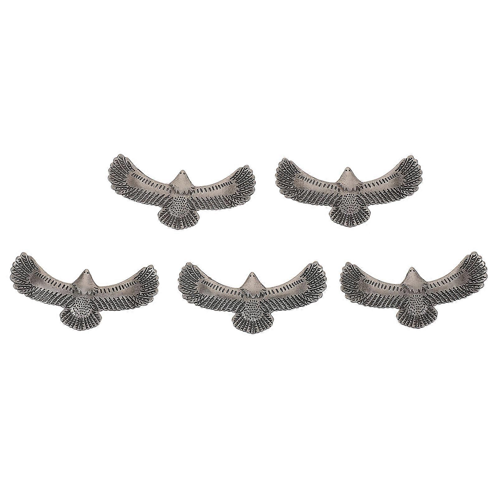 DIY Bag Rivets Alloy Eagle Rivets for Decorative Use 5Pcs Silver Accessories