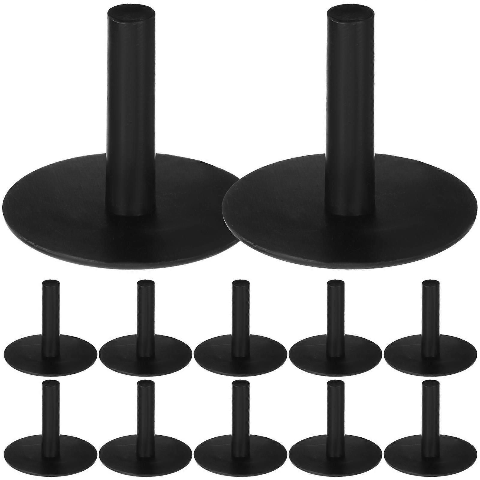 Plastic Duck Holder Display Rack for Car Decor 80Pcs Black PP Plastic