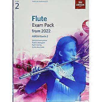 Flöjtprovpaket från 2022, ABRSM årskurs 2: Valt från kursplanen från 2022. Partitur och stämma, ljudnedladdningar, skalor och notläsning (ABRSM-provstycke)