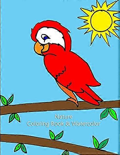 Natur Malbuch & Aquarell