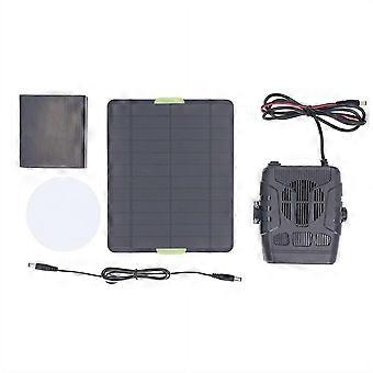 20W Solar Powered Heater for Chicken Coop, Pet House and Herb Drying Warm Air Circulation